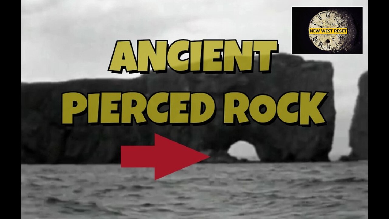 LOOK! Percé Rock (1930s) #reset #mudflood #oldworld