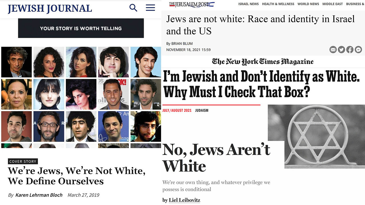Ben Shapiro deflects and bounces around the Are Jews White? Question ✡