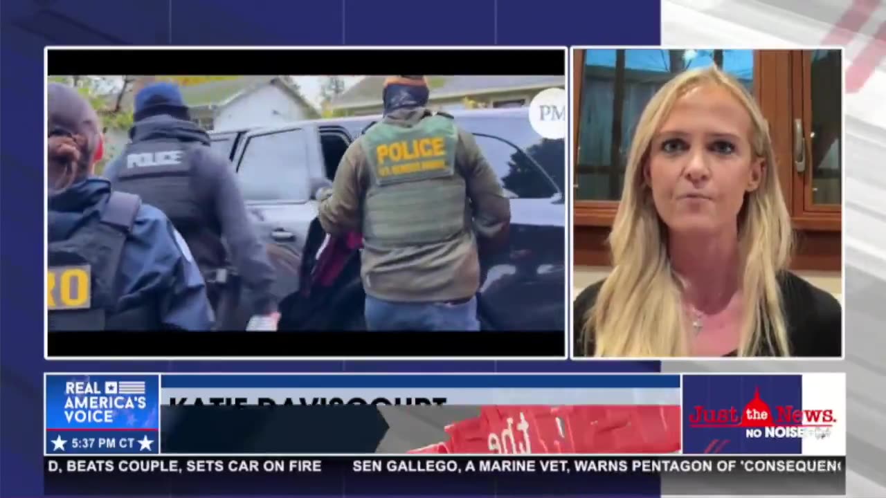 Katie Daviscourt: Antifa is hunting down ICE agents