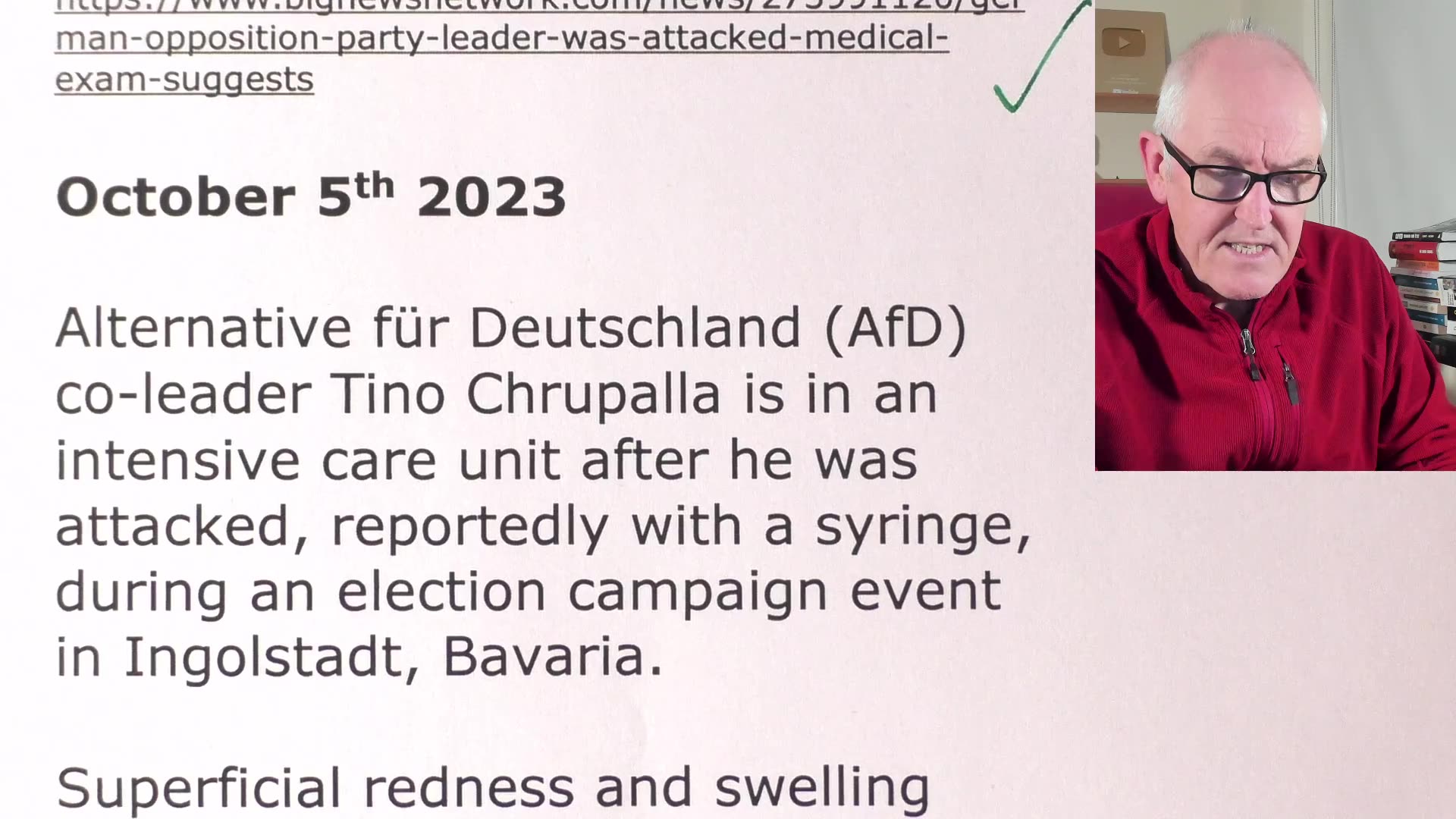 Substantial threat