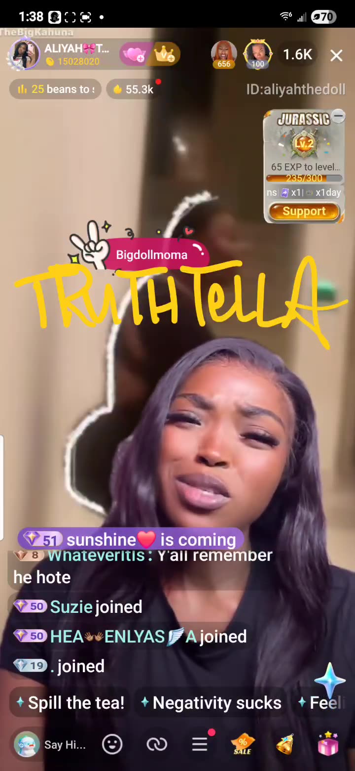 LIYAH THE DOLL READING PRETTY TEETEE & BIG CHI FOR FILTH