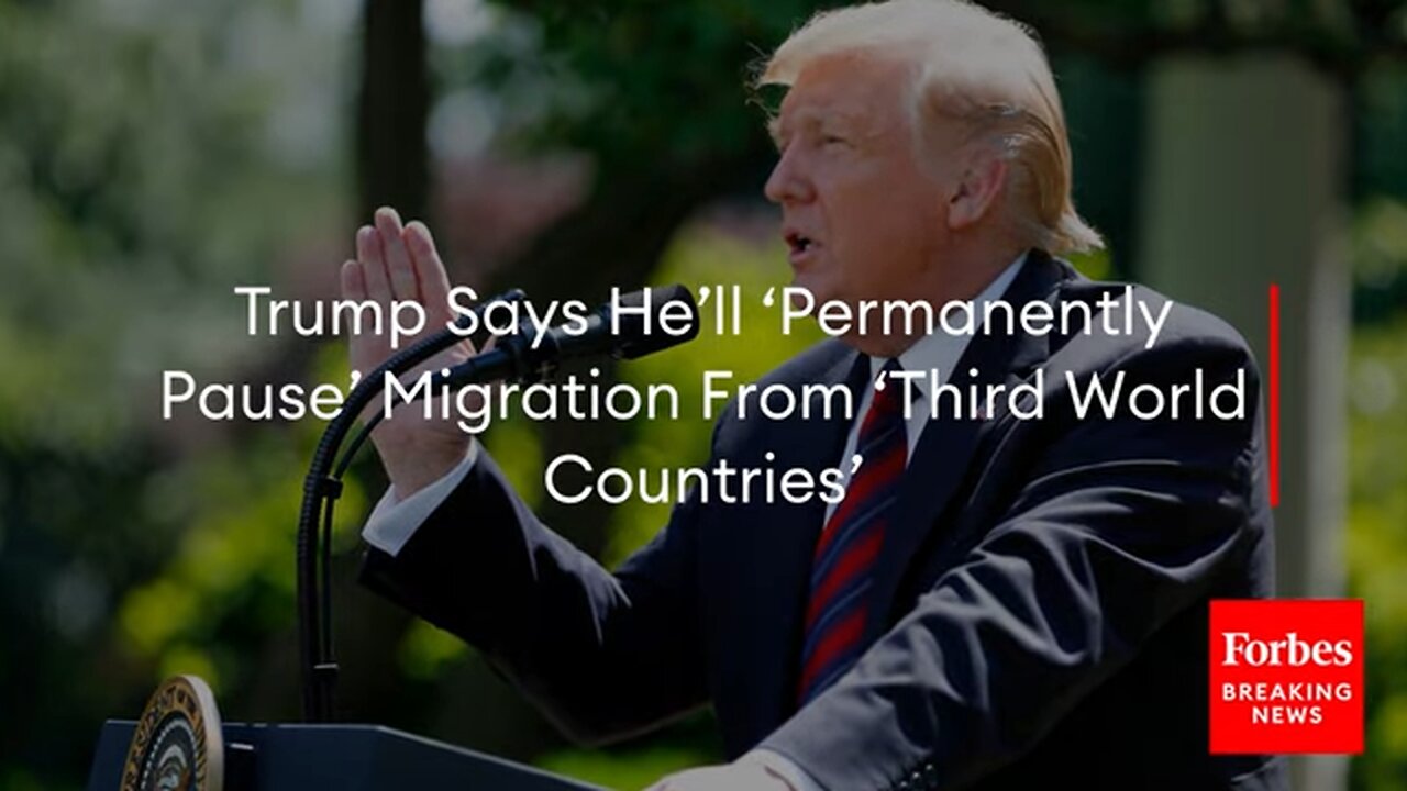 SHOCK POSTS: Trump Announces Permanent End To Third World Immigration, Demands REVERSE MIGRATION