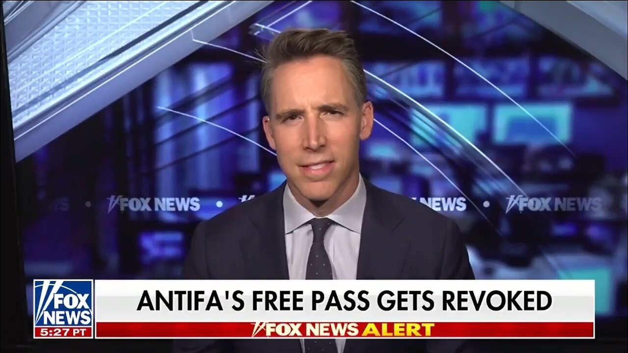 Sen Josh Hawley: Bidens FBI Investigated Charlie Kirk To Intimidate Him