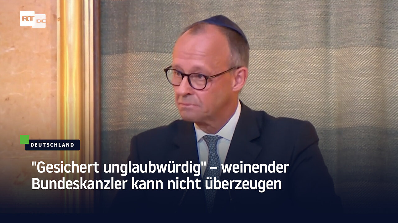 Gesichert unglaubwürdig – Weinender Bundeskanzler kann nicht überzeugen