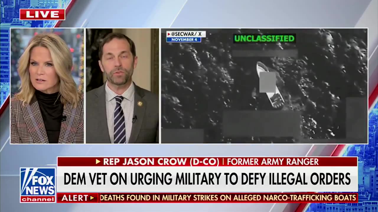 Democrat Rep. Jason Crow is asked FOUR TIMES what illegal orders he and his Democrat colleagues