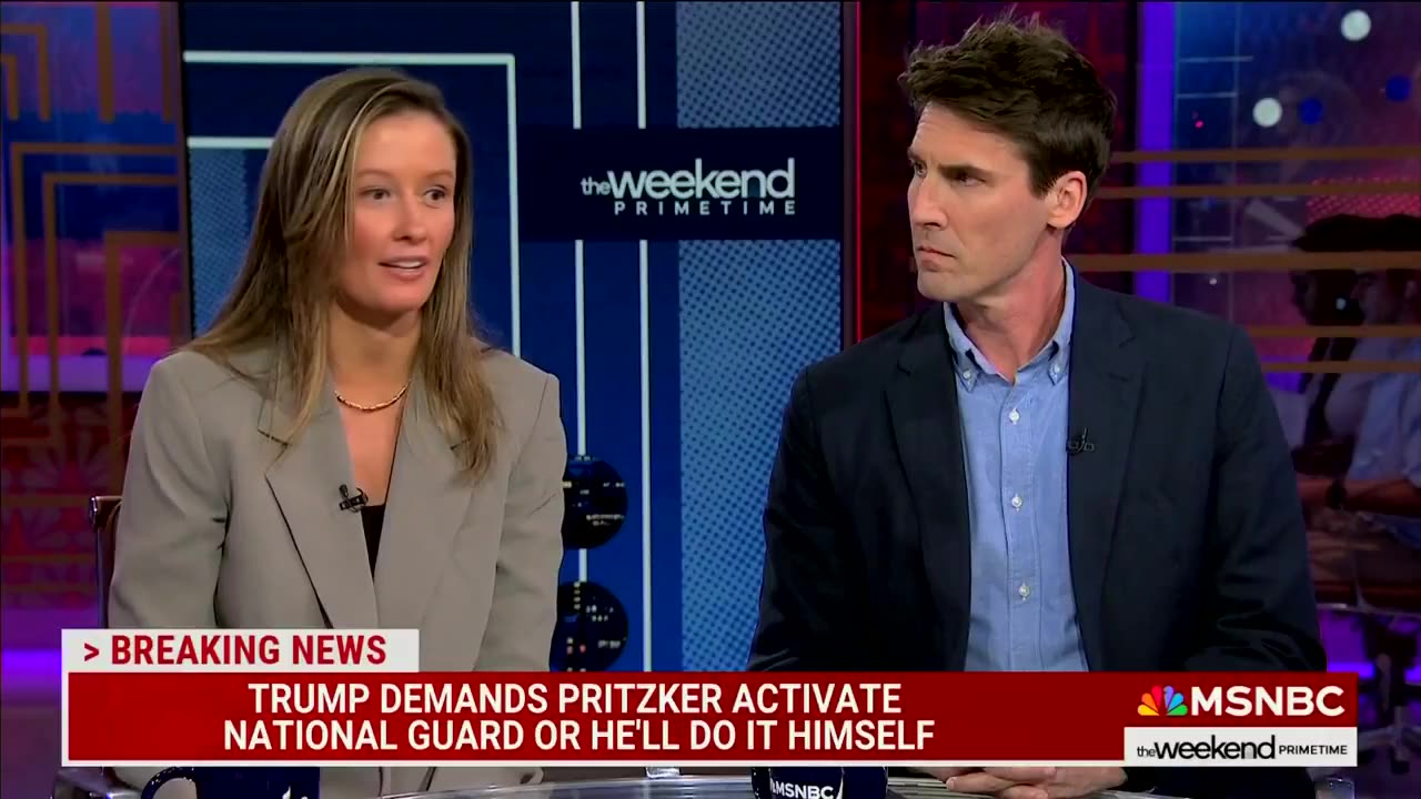 MSNBCs Emma Vigeland compared the National Guard to the Nazi Gestapo
