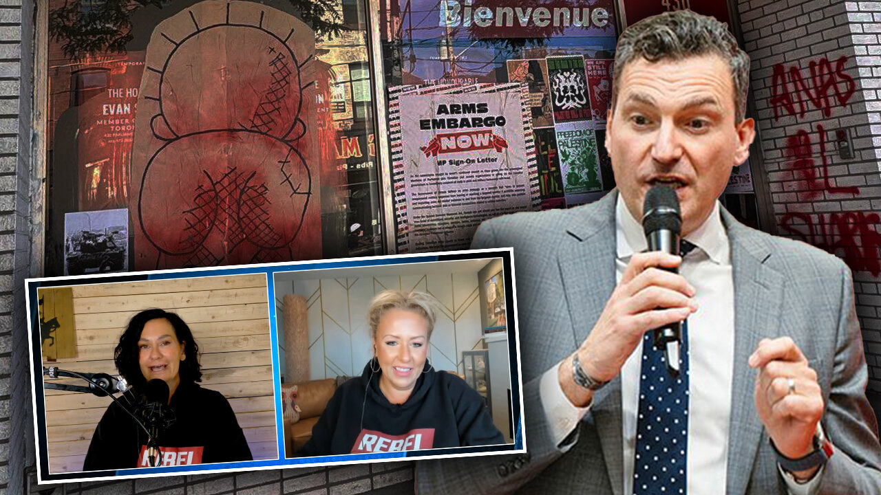 Liberal ministers office hit with anti-Israel vandalism