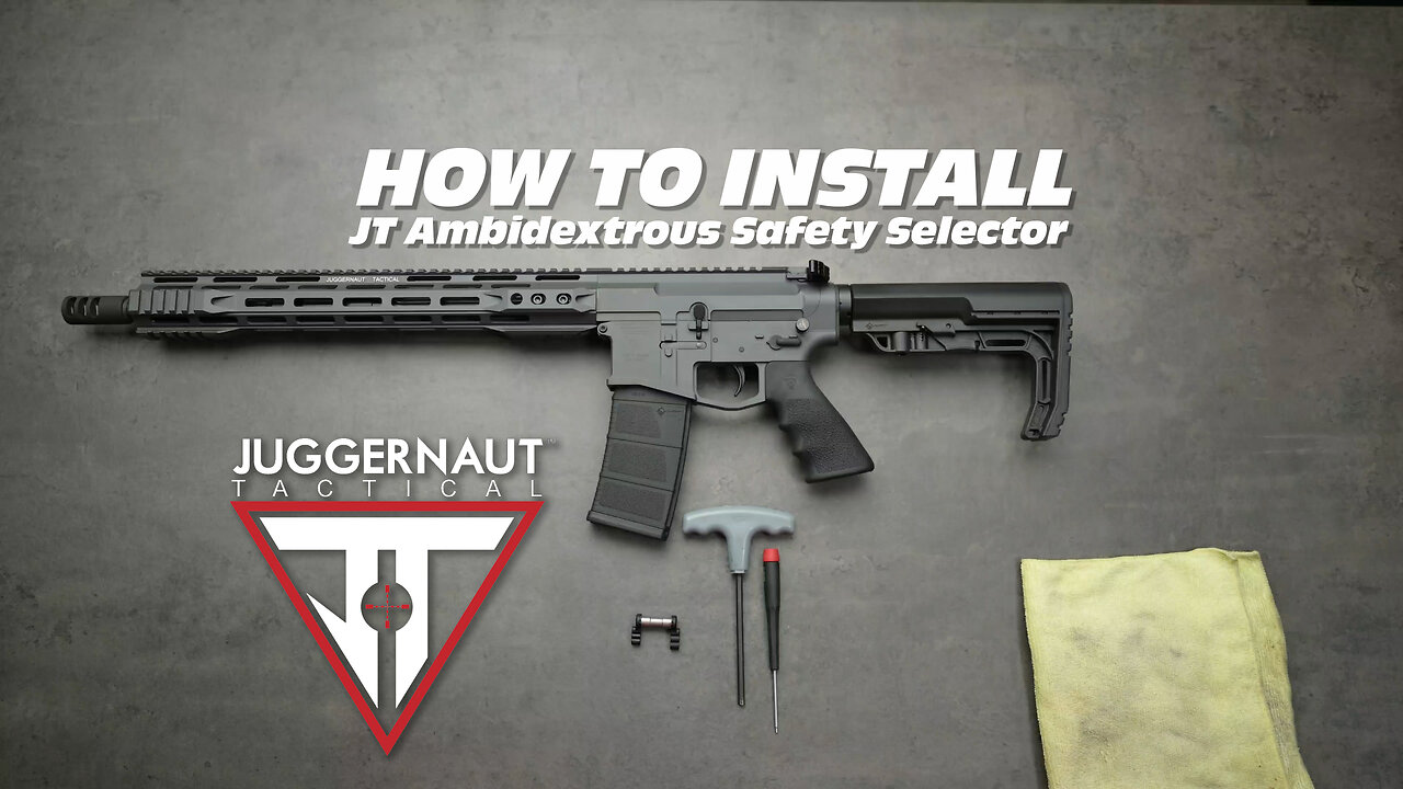JT Ambidextrous Safety Selector - Juggernaut Tactical