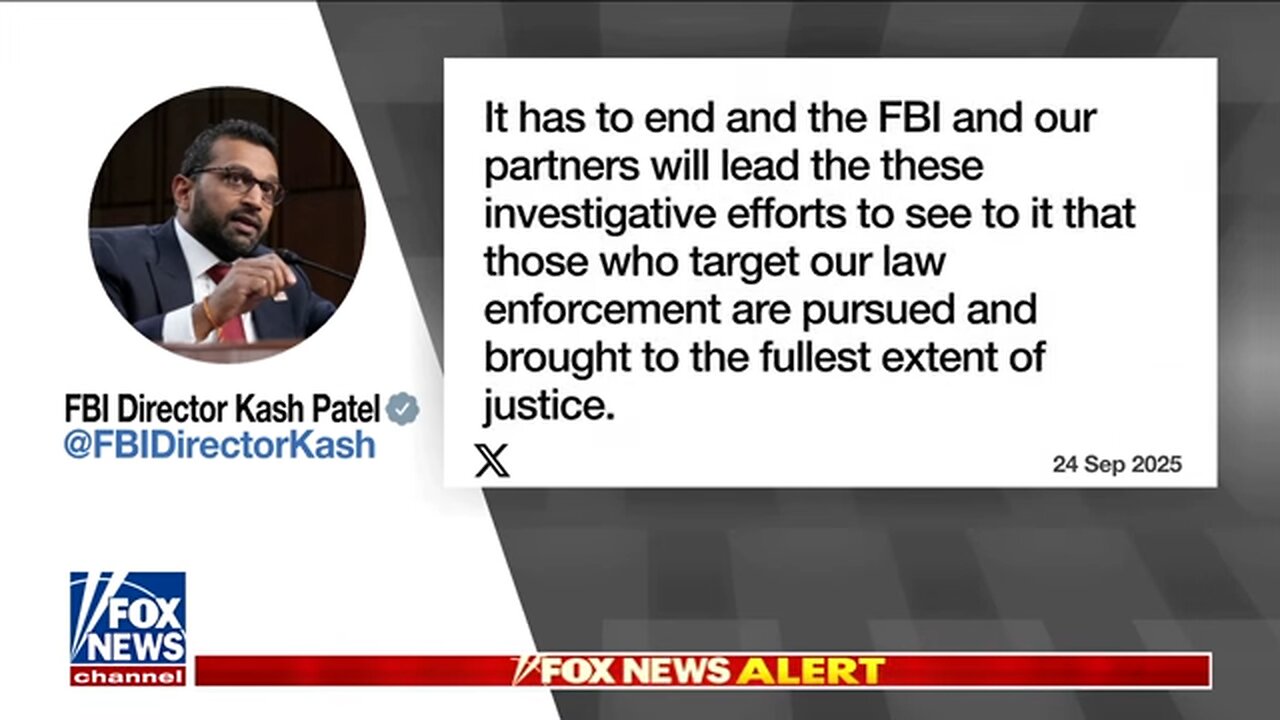 Kash Patel reacts to Dallas ICE shooting: It has to end