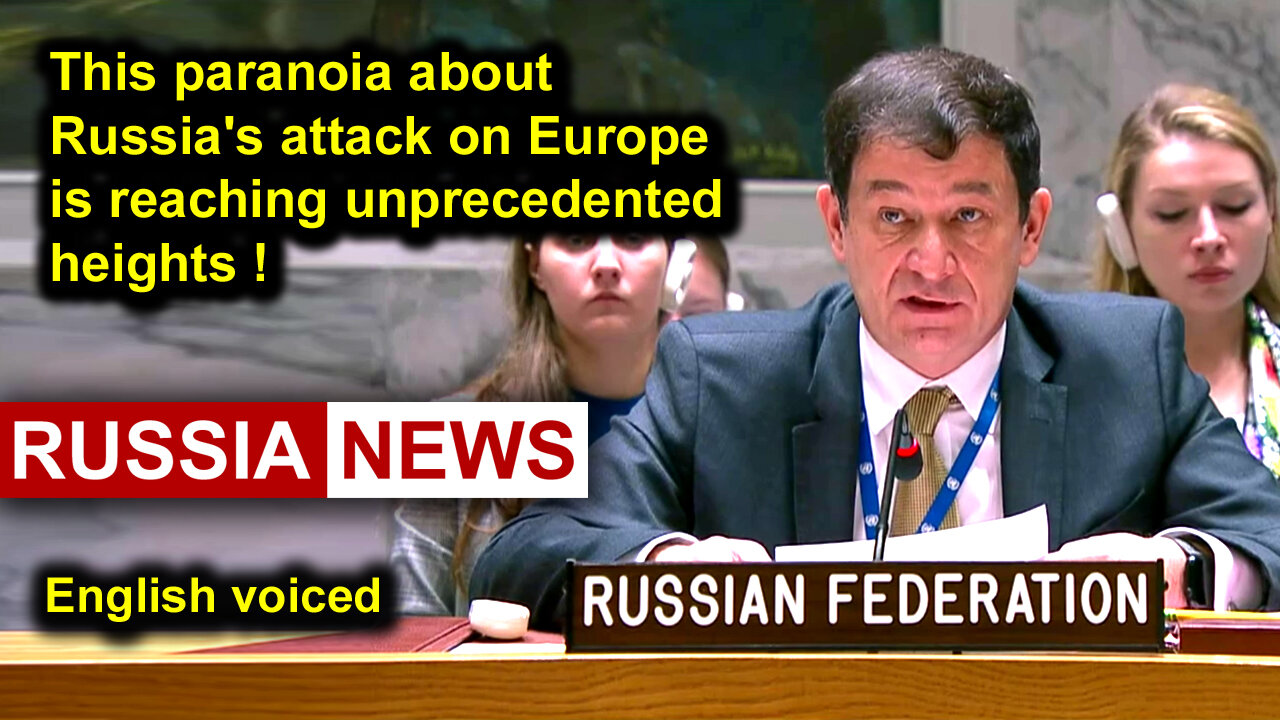 This paranoia about Russias attack on Europe is reaching unprecedented heights!