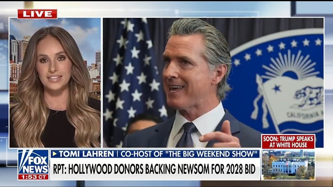Tomi Lahren: CA Donors Wont Propel Newsom Into The Presidency