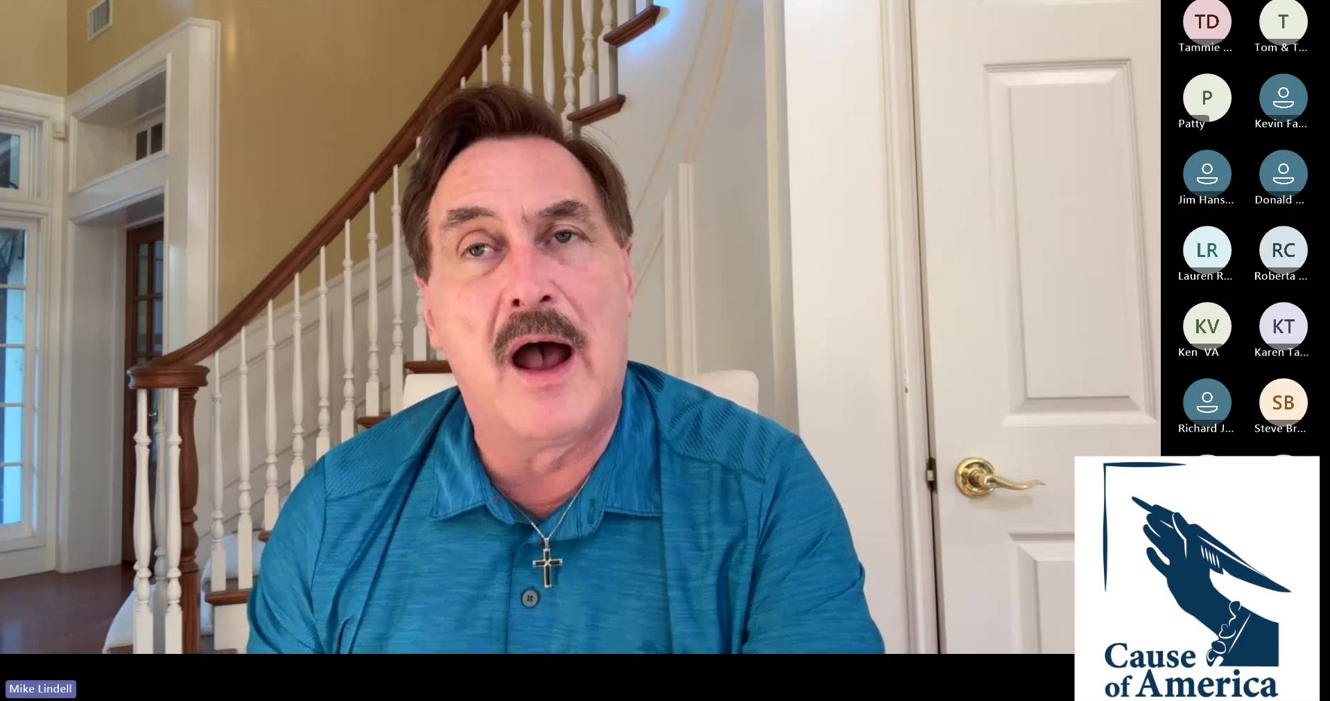 Cause of America presents Mike Lindell with an Election Integrity Update August 11, 2025