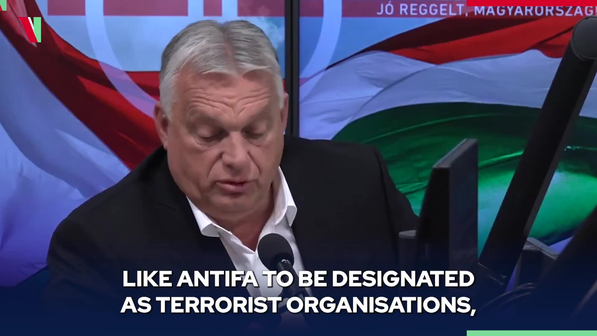 🛑Viktor Orbán · Hungary will designate Antifa as a terrorist organization