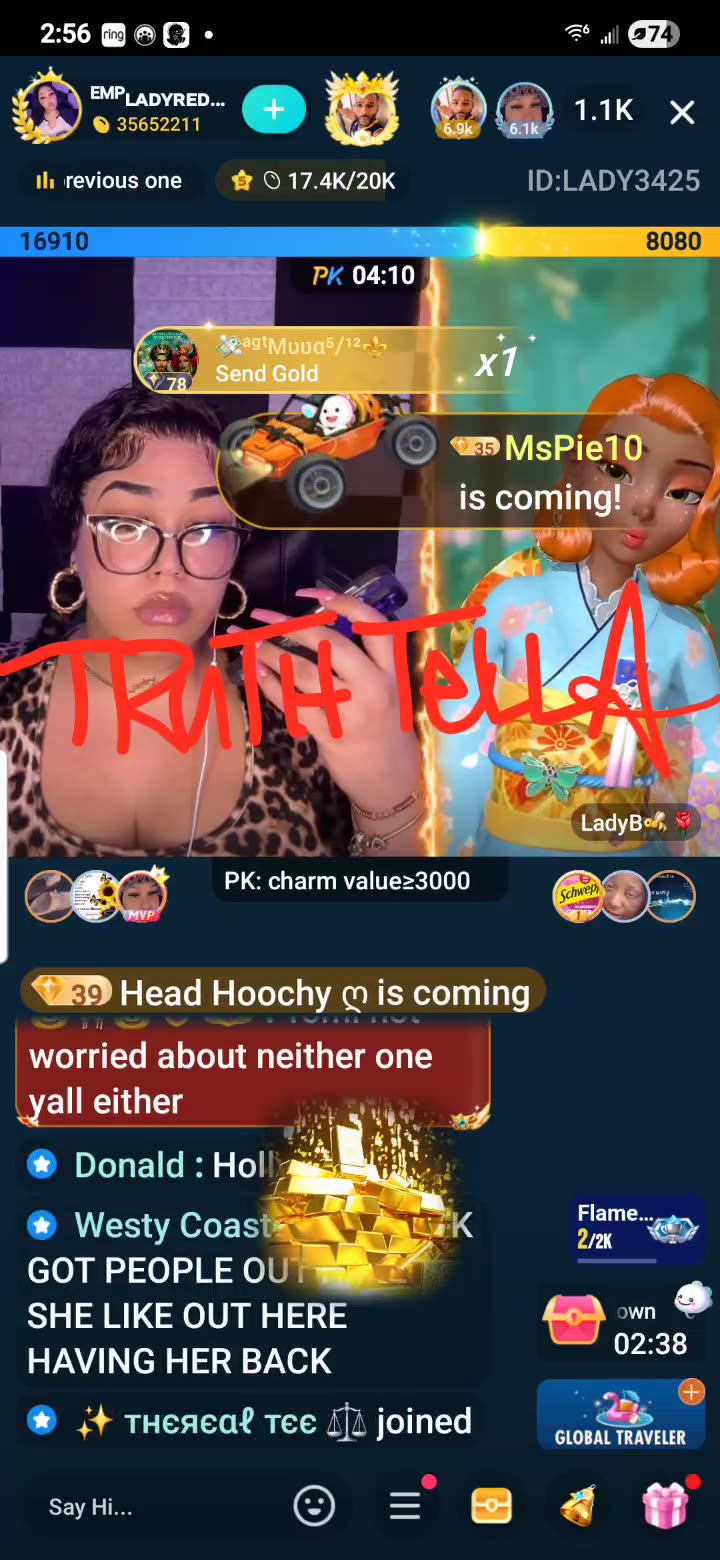 LADY RED CHECKS TF OUTTA 5150 LADYBEE ILL FUCK YOU UP & MADAM LO UP YOU STUPID BITCH THEN LINES & KICKS IT WITH QUEEN TOMIKAY