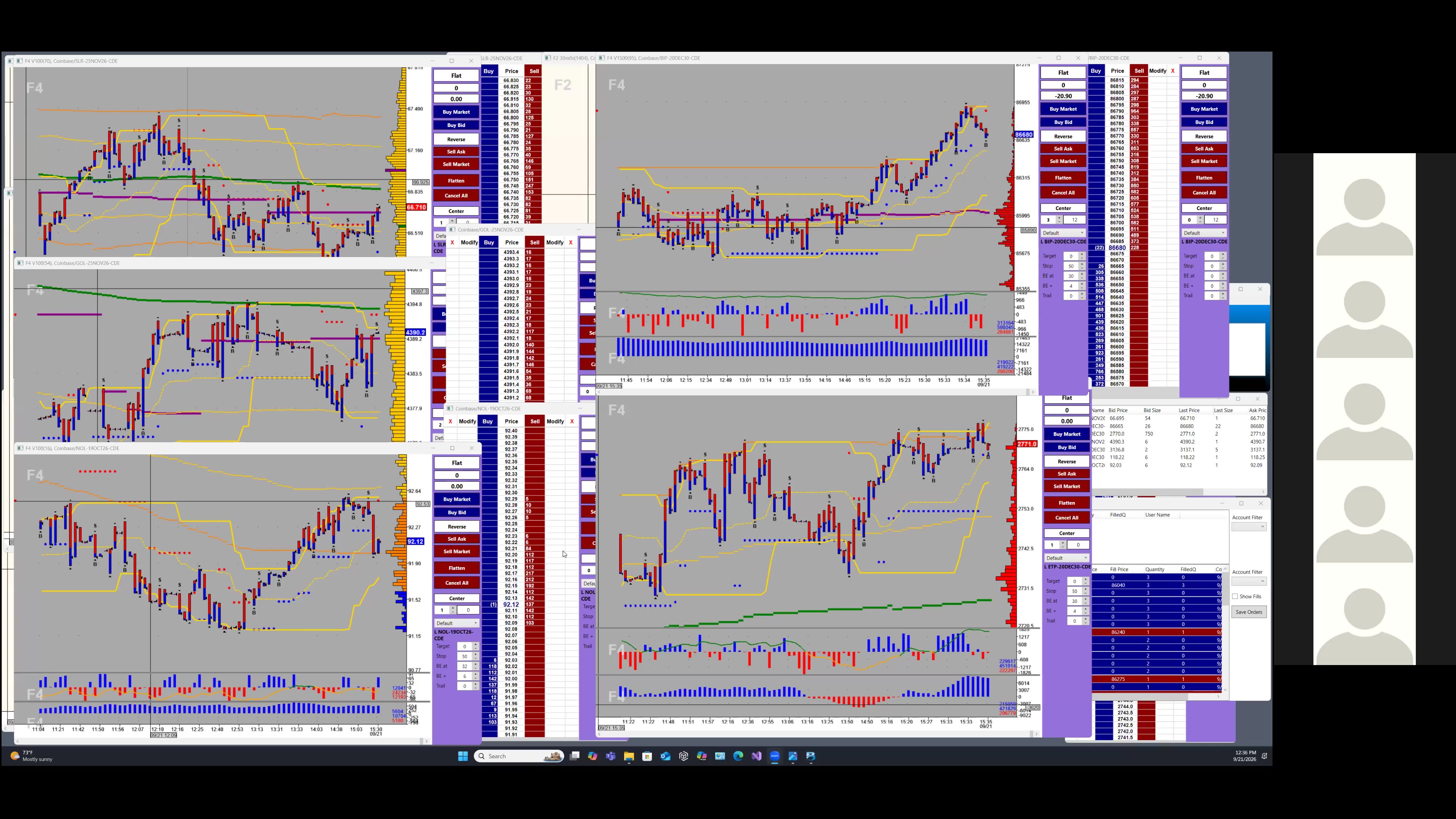 Bluewater Wrap and Trades for Sep 21