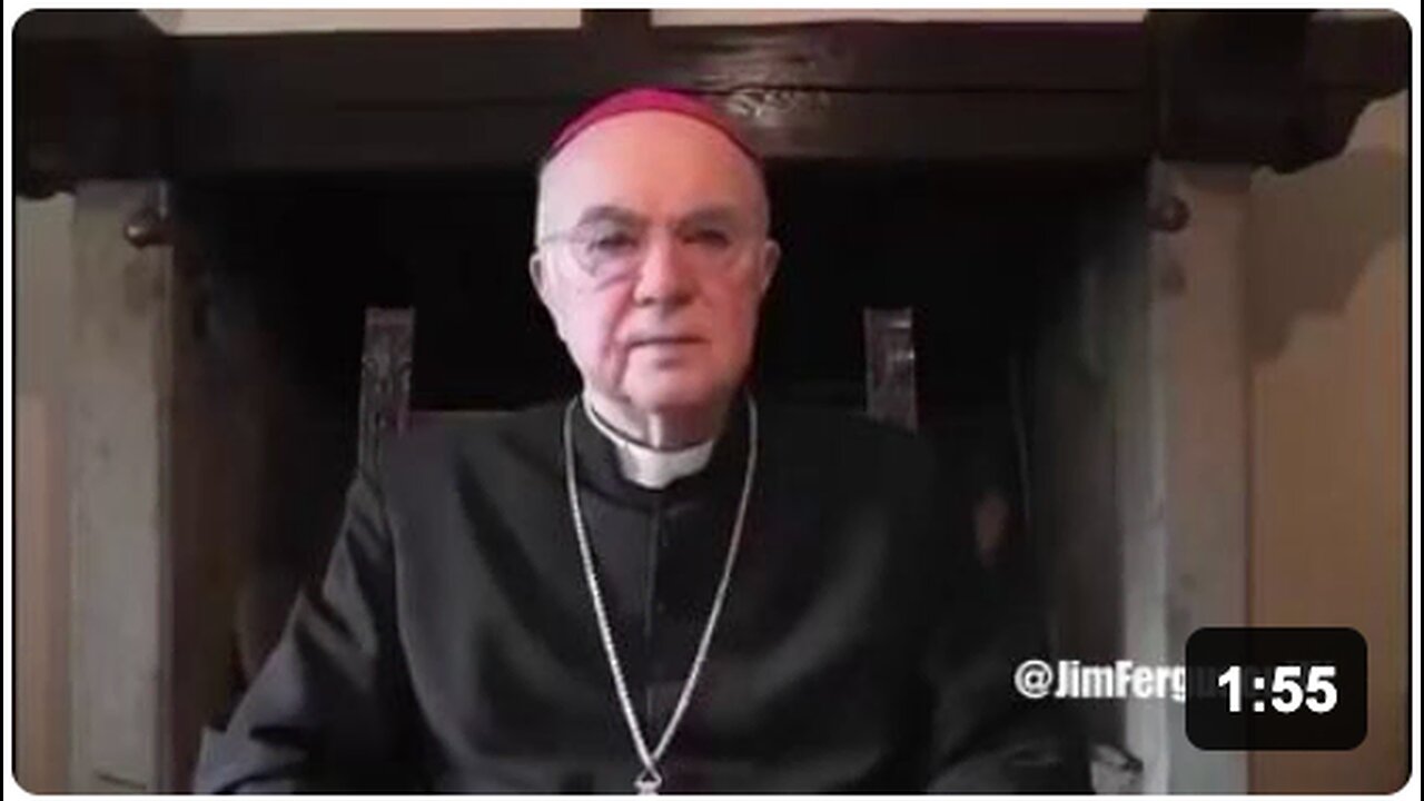 🚨 ARCHBISHOP VIGANÒ JUST DROPPED A NUCLEAR TRUTH BOMB