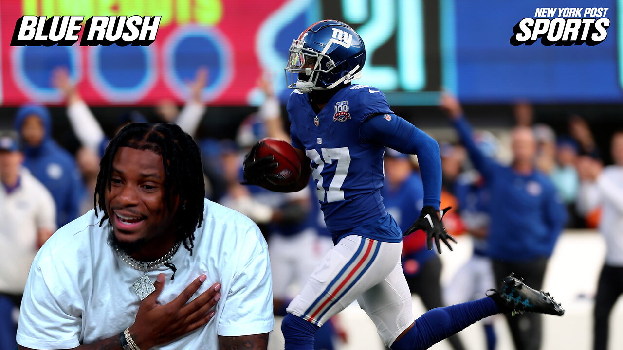 Giants Ihmir Smith-Marsette breaks down his 100-yard kick return TD