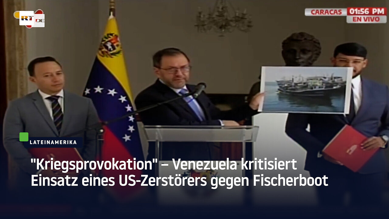 Kriegsprovokation – Venezuela kritisiert Einsatz eines US-Zerstörers gegen Fischerboot