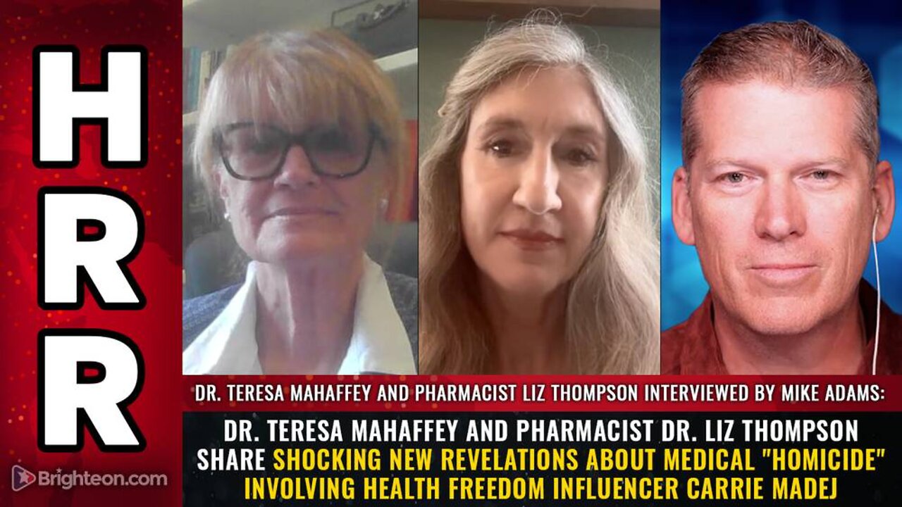Dr. Teresa Mahaffey and Liz Thompson share shocking new revelations about medical homicide