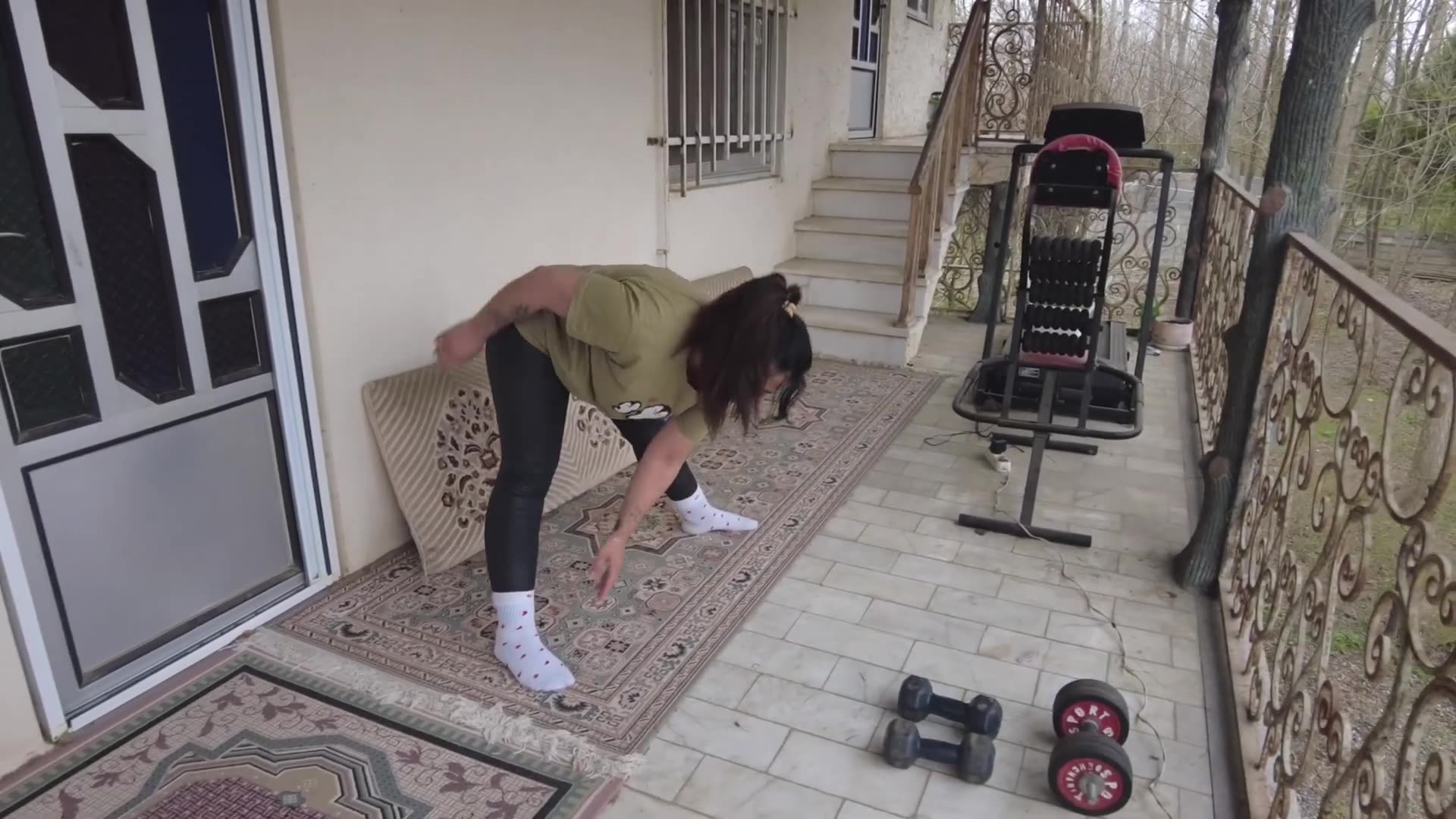 A Peaceful Countryside Morning Workout