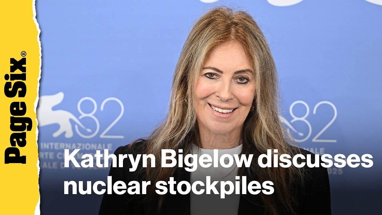 Watch House of Dynamite director Kathryn Bigelow discuss the explosive reality of nuclear stockpiles