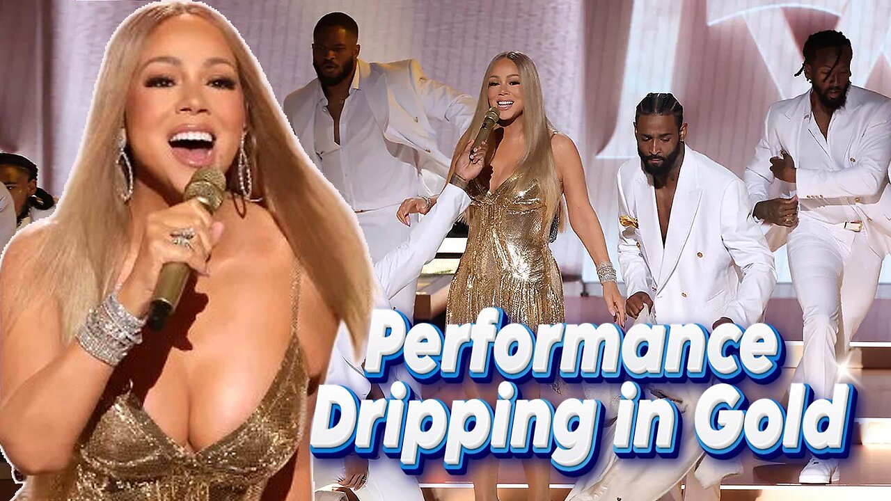Mariah Carey Skipped BET 2025 Awards Carpet | She Emerged for Her Performance Dripping in Gold
