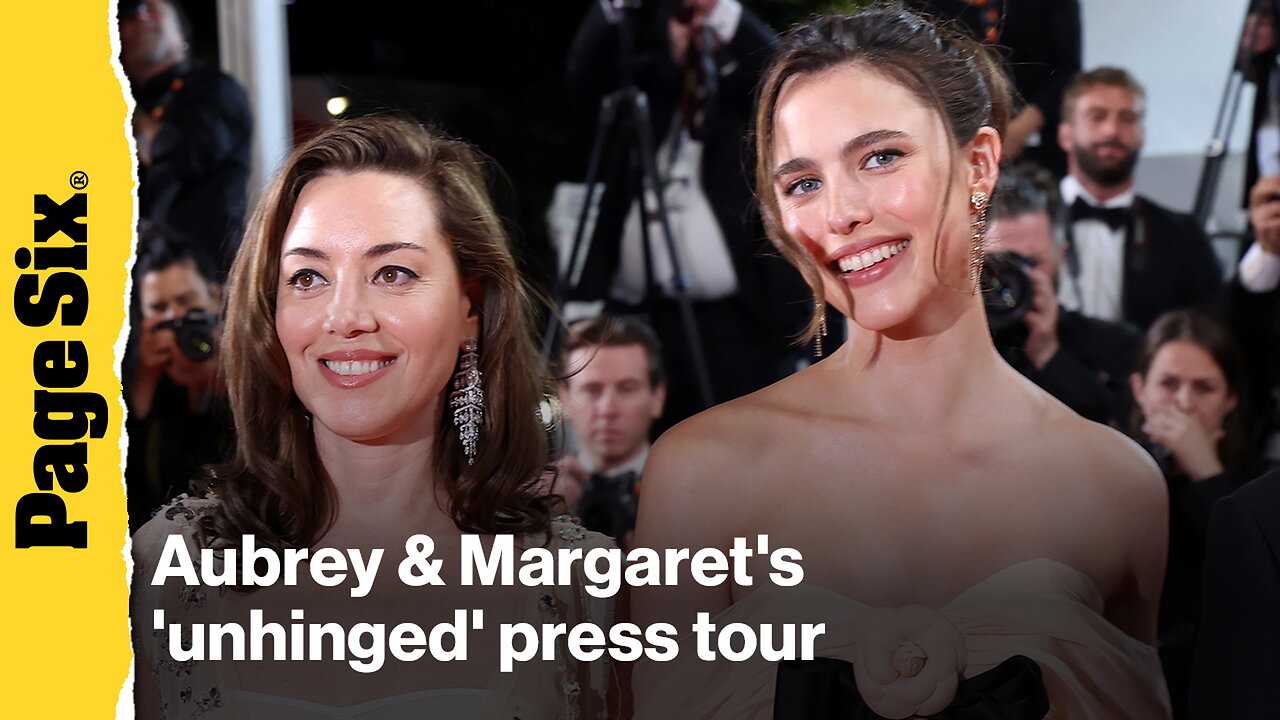 Watch Aubrey Plaza, Margaret Qualleys unhinged Honey Dont! press tour