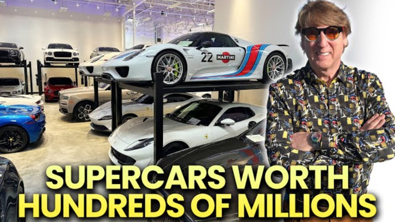 IVE NEVER SEEN SO MANY SUPERCARS IN ONE PLACE!