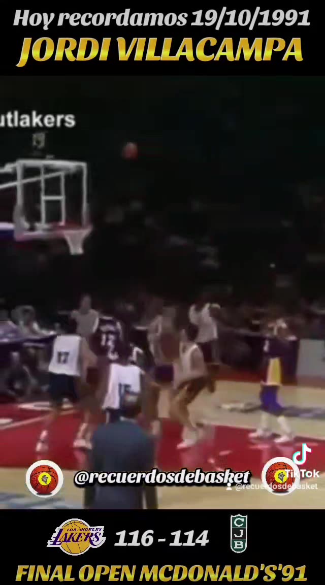 JORDI VILLACAMPA VS LAKERS