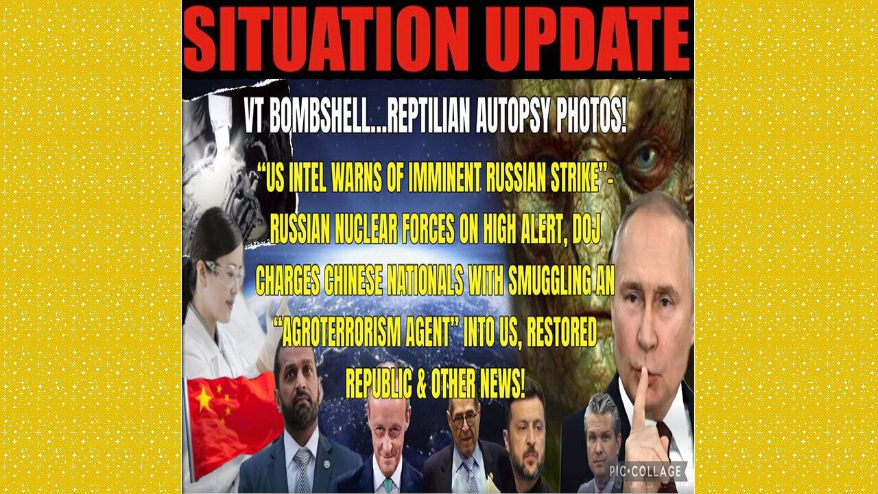 SITUATION UPDATE 6/5/25 - Doj Charges Chinese Nationals With Smuggling An Agroterrorism Agent
