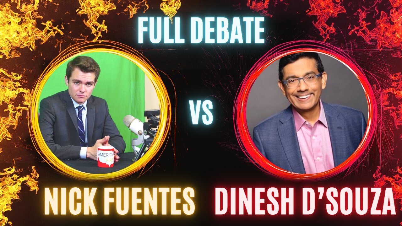 Israel Iran War / Crisis Debate With Dinesh DSouza And Nick Fuentes Hosted By Alex Jones.