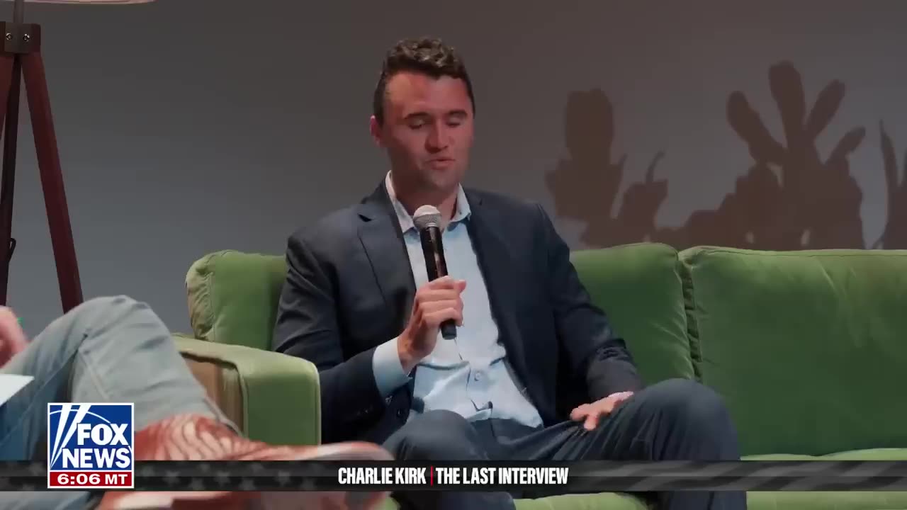 WATCH: A first look at Charlie Kirks last interview