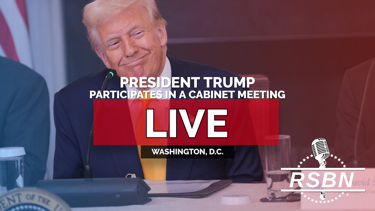 LIVE: President Trump Participates in a Cabinet Meeting - 8/26/25 2025-08-26 13:16