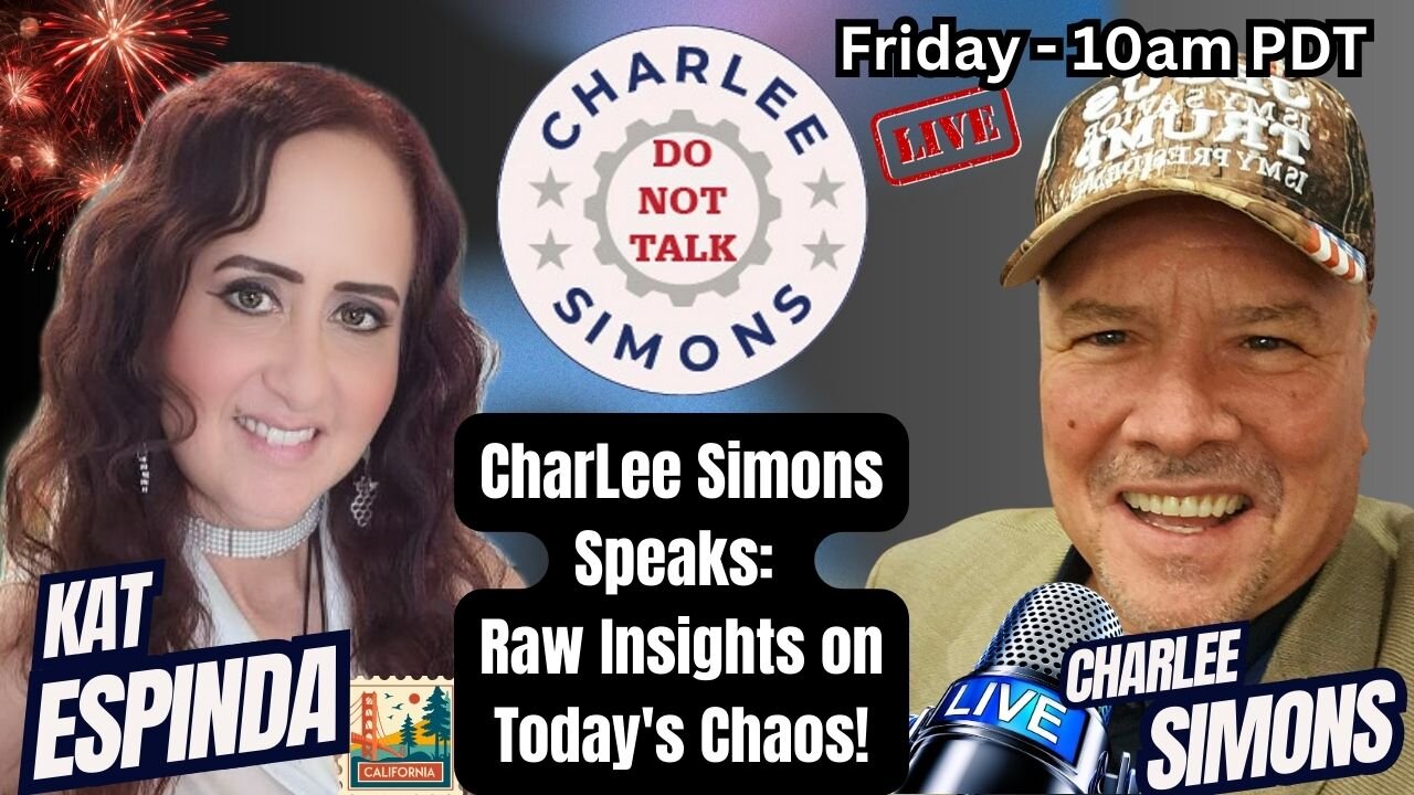 CharLee Simons Speaks: Raw Insights on Todays Chaos