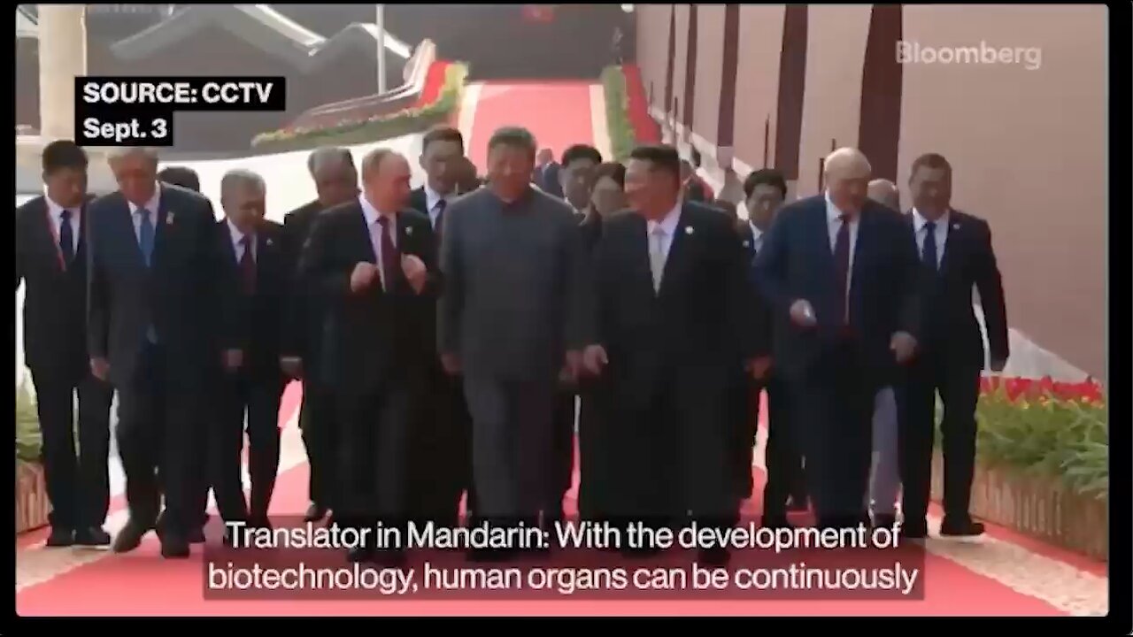 “With the development of biotechnology, human organs can be continuously transplanted, people can live younger and even achieve immortality.” Xi & Putin (9/3/2025) + A Future Hitler Might Reengineer Bodies. - Yuval Noah Harari