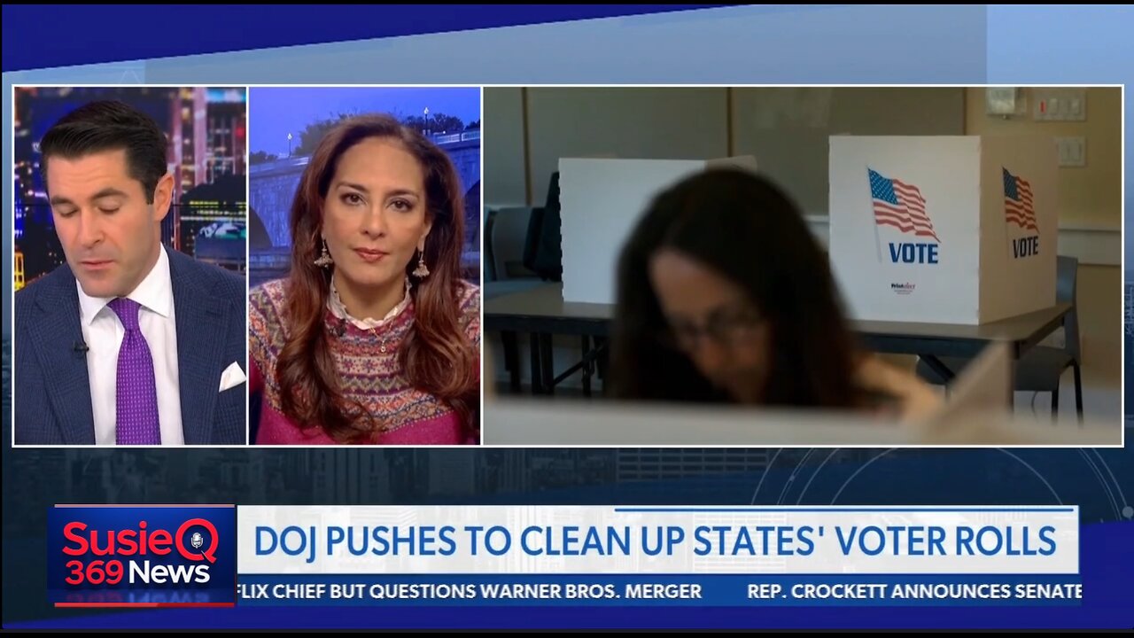 DOJ PUSHES TO CLEAN UP STATES VOTER ROLLS