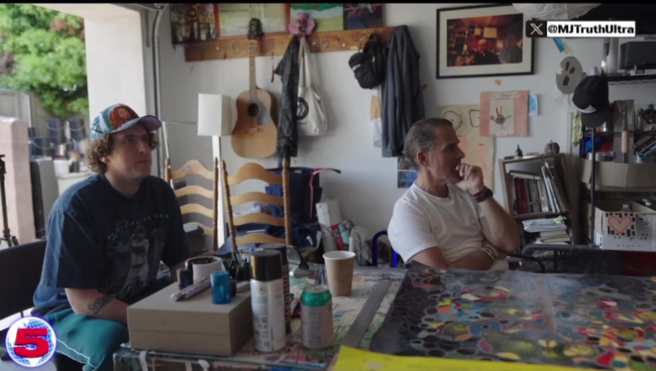 Hunter Biden showcases his “artwork” What do you notice?