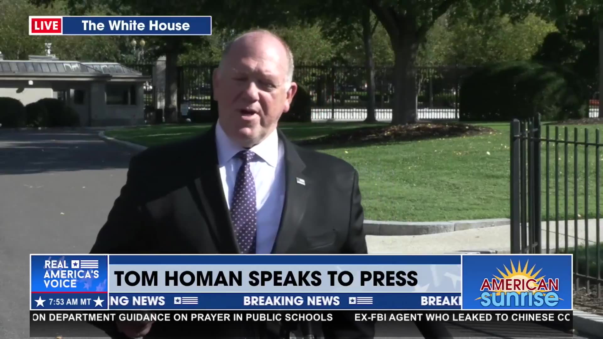 HOMAN: ICE AGENTS ARENT RACIALLY PROFILING