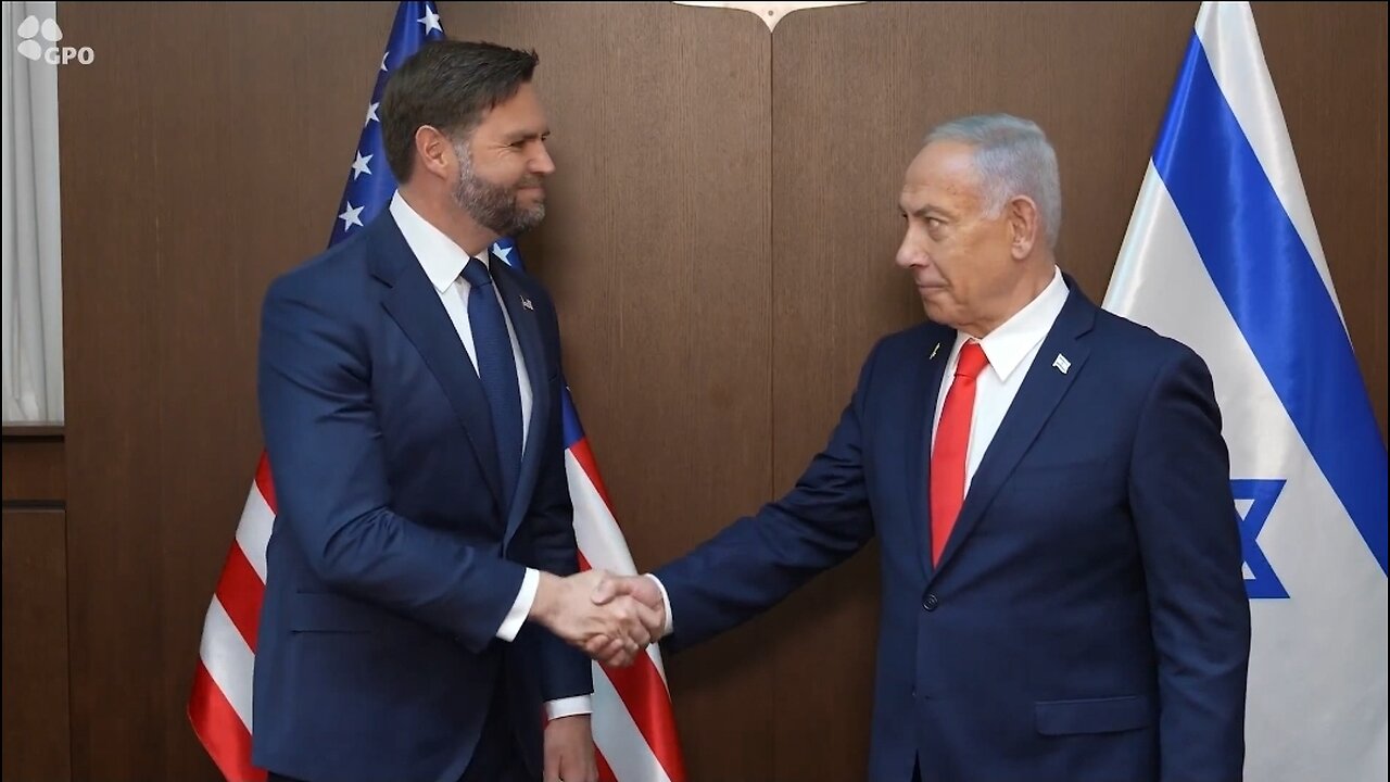 JD Vance With Netanyahu In Israel: Well Ensure Hamas Is No Longer A Threat!