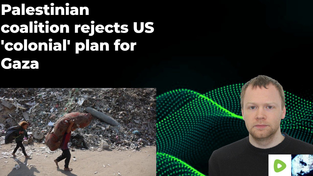 Palestinian coalition rejects US colonial plan for Gaza