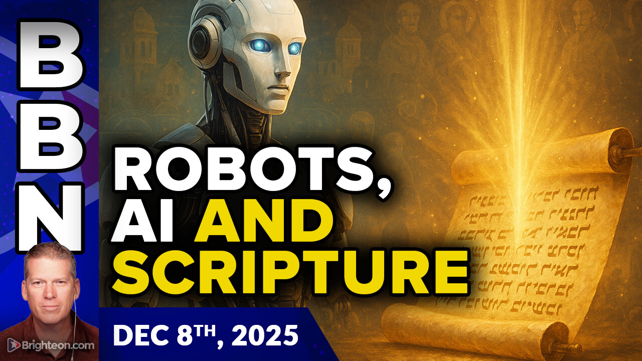 BBN, Dec 8, 2025 - Vaccine-wielding ROBOTS, why India loves AI, and uncovering lost scripture