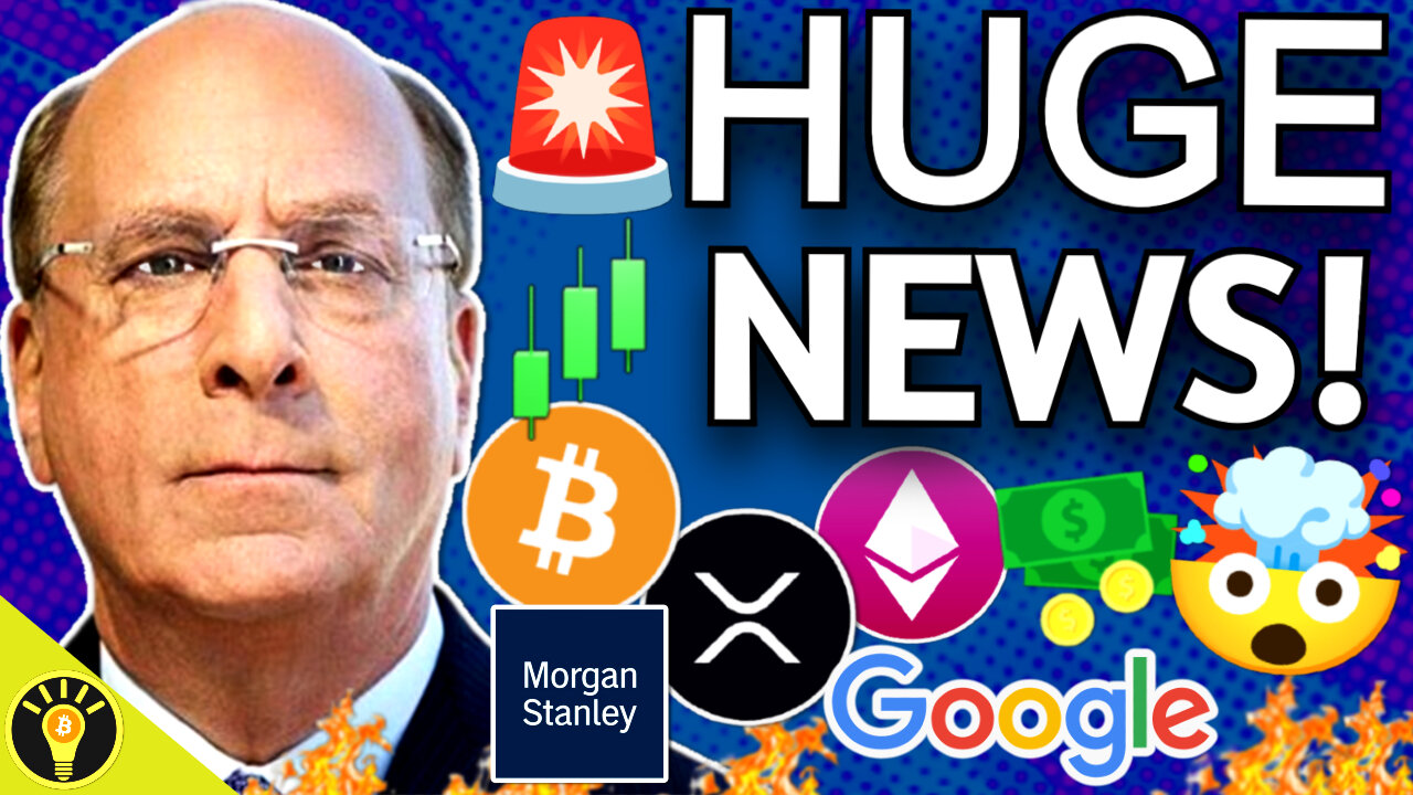 🚨MORGAN STANLEY TO LAUNCH CRYPTO TRADING ON ETRADE & GOOGLES BLOCKCHAIN WALLET!
