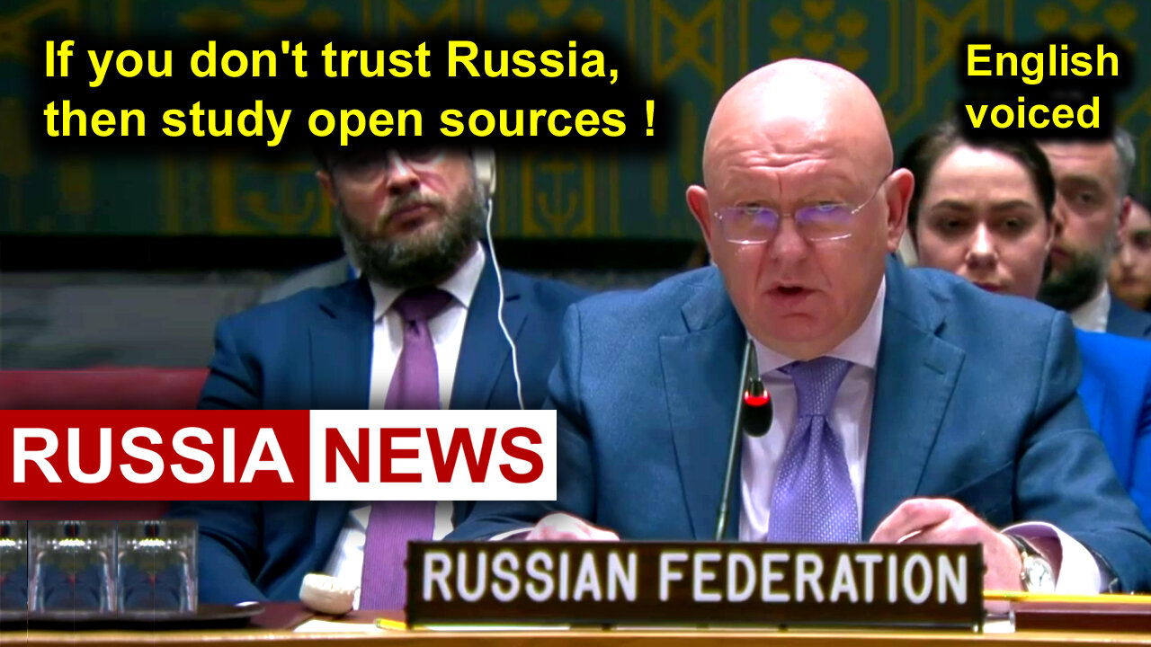 If you dont trust Russia, then study open sources!