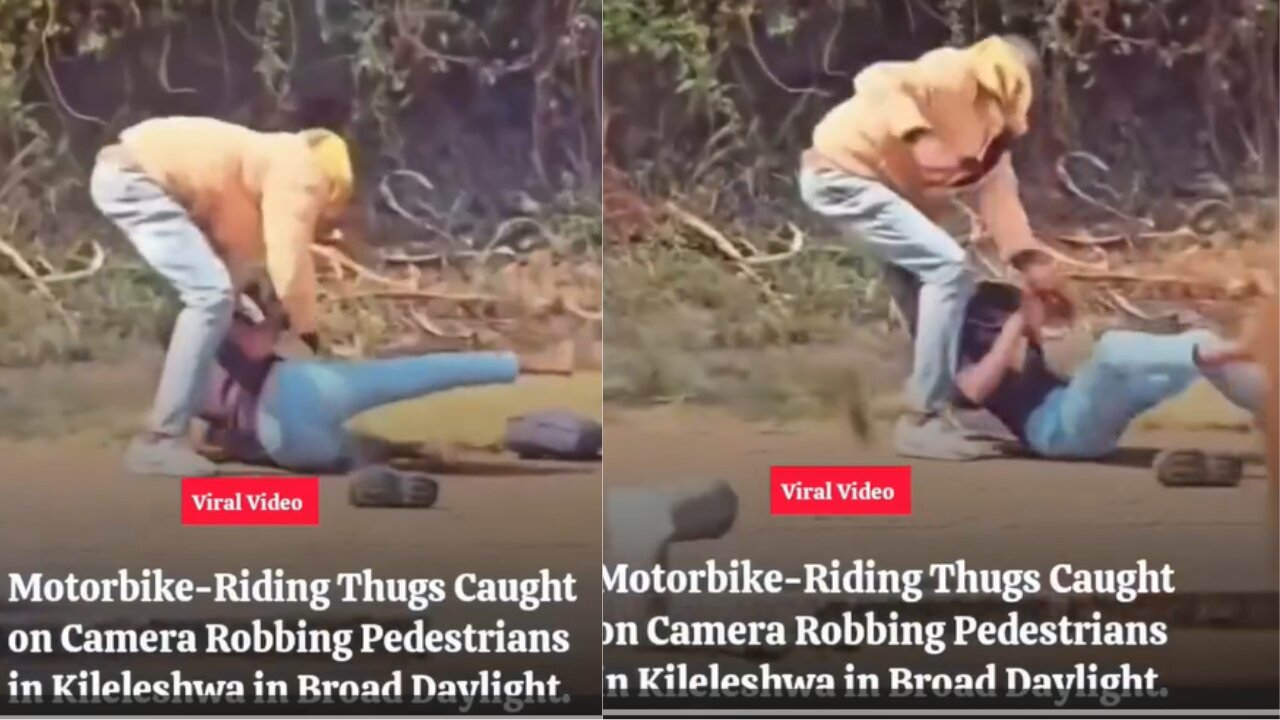 Thieves Steal From People On The Street (Caught On Camera)
