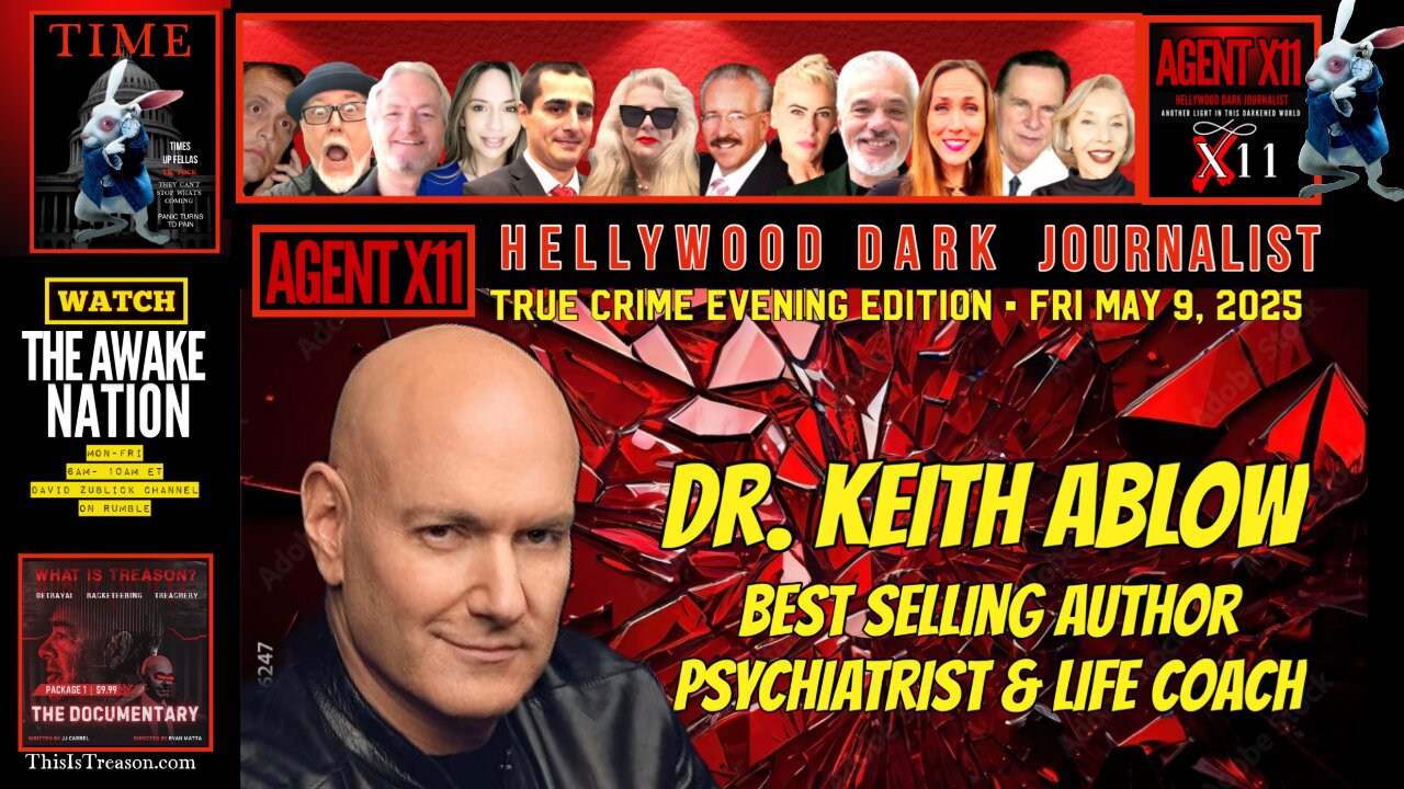 AGENT X11: EP 211: DR. KEITH ABLOW: TRUE CRIME