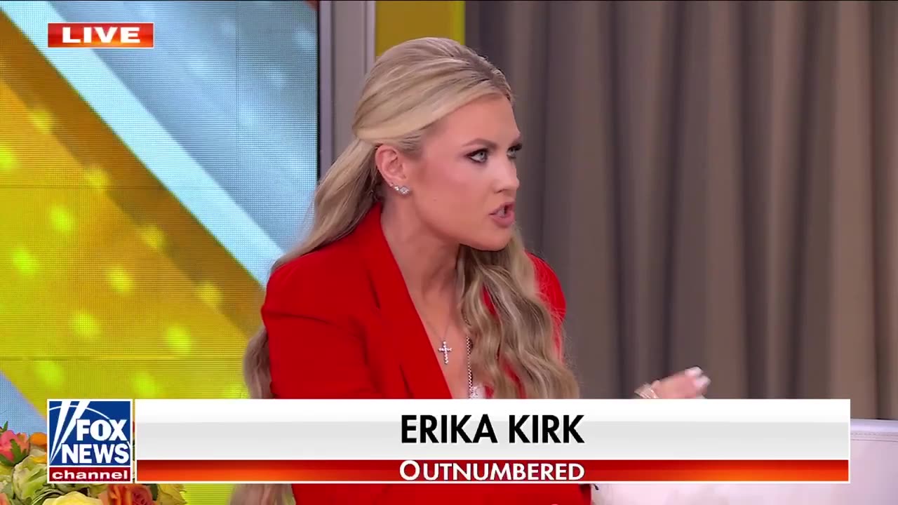 Erika Kirk Confronts the Conspiracy Theories About Her Husbands Assassination on Fox News
