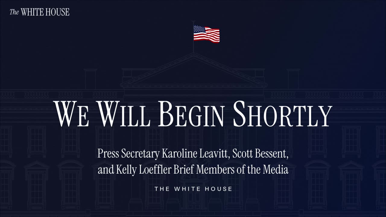 Press Secretary Karoline Leavitt, Scott Bessent, and Kelly Loeffler Brief Members of the Media