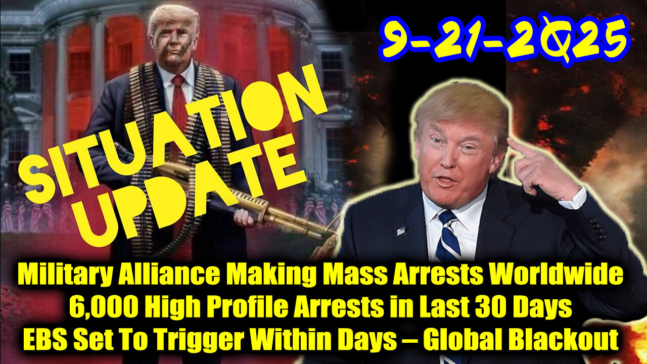 Situation Update 9.21.25 - Trumps Executive Orders, GITMO Update; Trumps Global Military Alliance