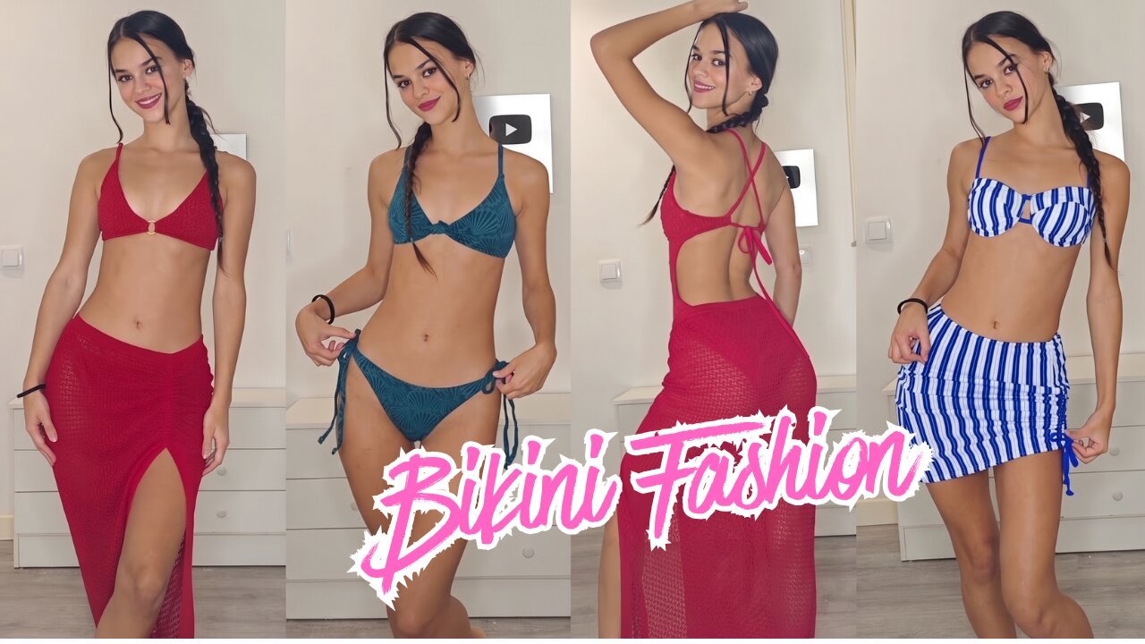 New Bikini Fashion | Try on | Summer Beachwear