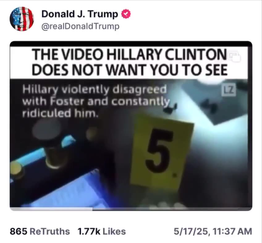 President Trump posted this video that Hillary Clinton doesnt want you to see.